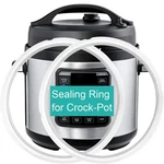 2-PACK Original Sealing Ring For Crock Pot 8 Quart Pressure Cooker, Silicone .... Fixed Price $12.57.
