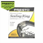 Presto 09924 Cooker Sealing Ring Gasket & Overpressure Plug Genuine. Fixed Price $22.99.