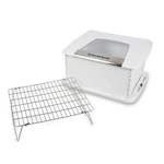 Bread Bakers Folding Proofer And Slow Cooker White FP-105/125. Fixed Price $439.99.