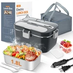 Dupasu Electric Lunch Box Food Warmer: 100W Heated For Adults, 1.8L Po. Fixed Price $42.14.