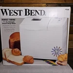 West Bend Perfect Timing Automatic Bread & Dough Maker #40126 (open Box). Fixed Price $58.99.