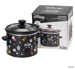 Disney Villains 2 Quart Slow Cooker By Uncanny Brands Crock Pot Kitchen Gift. Fixed Price $39.50.