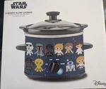 Open Box, Never Used - Uncanny Brands Star Wars 2 Quart Slow Cooker Disney. Fixed Price $30.00.