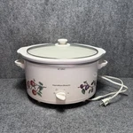 Hamilton Beach 2001 Crock Pot Slow Cooker 33459 Type SC10 Electric Works Tested. Fixed Price $69.95.