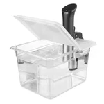 Everie Sous Vide Container 12 Quarts, With Plastic Lid. Fixed Price $48.82.