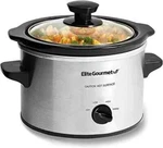 Small Slow Cooker Stainless Steel Crock Pot Mini Kitchen Appliance Portable New. Fixed Price $32.99.