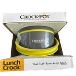 Crock-pot Lunch Food Warmer Personal Mini Travel Slow Cooker 20 Oz New Box. Fixed Price $37.99.