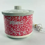 Pioneer Woman Mini Slow Cooker Red Speckle Dip Warmer PW4230211220003 35W. Fixed Price $24.99.