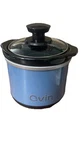 Qvin C.vin 0.65 Qt Mini Slow Cooker Blue Fondue Pot Food Warmer. Fixed Price $19.99.