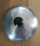 Aluminum Pot Pan Lid 7 1/4" Replacement Black Knob Handle. Fixed Price $8.10.