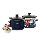 So Yummy By Bella 2.0QT Twin Set Slow Cooker, Navy. Fixed Price $35.99.
