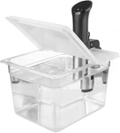 Everie Sous Vide Container Quart EVC-12 With Collapsible Hinged Lid Compatibl. Fixed Price $57.97.