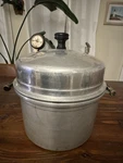 Vintage Burpee Aristocrat Pressure Cooker Canner Sealer Company Pat 1901699. Fixed Price $24.01.