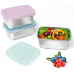 Tanjiae 3-PACK Stainless Steel Snack 18 Oz, Containers For Kids. Fixed Price $35.56.