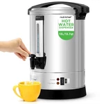 Nutrichef Water Boiler And Hot Dispenser, 13L 13.7 Quarts, Silver. Fixed Price $91.97.