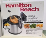 Hamilton Beach Meal Maker Multi Cooker Model 35136 Series Rare. Fixed Price $129.99.