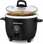 Elite Gourmet ERC2010B Electric Rice Cooker With Stainless Steel Inner Pot. Fixed Price $41.61.