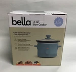 Bella 1.5 Qt Slow Cooker With 3 Heat Manual Control Evergood Ceramic Nonstic.... Fixed Price $25.00.