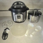 Instant Pot Duo Mini 7-IN-1 Pressure Cooker 3QT Stainless Steel + Lids Racks Mor. Fixed Price $40.99.