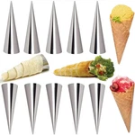 10 Pack Large Cream Forms 5-INCH, Non-stick Horns Pastry Mould Croiss. Fixed Price $17.93.