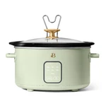 4QT Slow Cooker With Touch-activated Display, Sage Green By Drew Barrymore. Fixed Price $51.96.