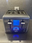 Cuisinart 4-SLICE Stainless Steel Toaster Dual Control Lcd Bagel Defrost Tested. Fixed Price $36.83.
