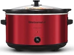 Elite Gourmet MST-900RXT# Electric Ceramic Xl Jumbo 8.5 Quarts, Metallic Red. Fixed Price $62.38.