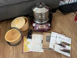 Ocoo OC-8600RU Korean All One Cooking System Double Boiler Used Free Ship. Fixed Price $309.99.