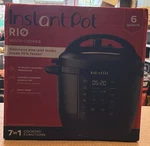 (Z285) New Instant Pot Rio 6QT 7-IN-1 Electric Pressure & Multi-cooker. Fixed Price $89.90.