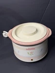 Rival Crock-ette Pot Slow Cooker Server 1 Qt (0.9 Lt) Model 3200/3 Plastic Lid. Fixed Price $25.00.