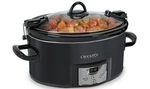 Crock Pot 7.0-QUART & Carry Programmable Slow Cooker Black. Fixed Price $80.00.
