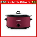 Crock-pot Manual 8-QUART Slow Cooker, Rhubarb. Fixed Price $73.99.