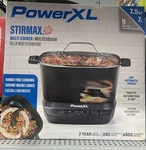 Stirmax Power Xl MC107D-1GP 7.5 Quart Digital Multi-cooker W/auto Paddle. Fixed Price $89.99.