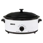 Nesco Qt. Porcelain Coated Steel Roaster Oven, White, 4816-14 Quart,. Fixed Price $92.41.