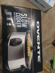 Ovente 3.5L Slow Cooker SL035ABR W/tempered Glass Lid. Fixed Price $43.96.