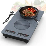 Induction COOKTOP,110V 2300W Double Burner Hot Plate With Led Touch Control, .... Fixed Price $226.84.
