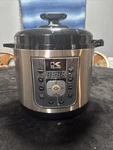 Kalorik 6 Qt. Digital Pressure Cooker Stainless Steel Used Once. Fixed Price $69.99.