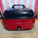 Hamilton Beach Electric Roaster Oven 22 Quart. Adjustable Temp 0-450DF. No Rack. Fixed Price $73.19.