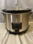 Hamilton Beach P92300 Professional 6 Quart Stainless Steel Slow Cooker Tested. Fixed Price $49.95.