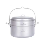 Boundless Voyage Titanium Food Steamer Pan Stock Pot Soup Outdoor Hanging.... Fixed Price $153.66.