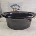 Ambiano Slow Cooker Crock Pot Ceramic 7 Quart Replacement Bowl 15.5X11.5X6. Fixed Price $24.95.