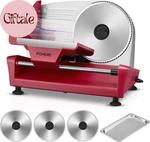 250W Meat Slicer Machine For Home, Electric Food With Stainless Steel Tra. Fixed Price $191.98.