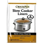 Crock-pot Slow Liners Fits 3-7 Quart Cookers 6-PACK Quick & Easy Cleanup. Fixed Price $8.95.