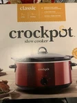 Crock-pot Classic Slow Cooker 7 Quart "red" New Box Free Shipping. Fixed Price $49.00.