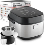 10-CUP Rice Cooker With Steamer Basket Smart Maker Easy-to-clean Non. Fixed Price $118.38.