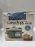 Crock-pot Locking Lid 6QT And Carry Programmable Slow Cooker Moonshine G.... Fixed Price $54.89.