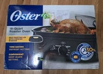 Oster Roaster Oven Quart Silver CKSTRS18-VHD-V Self-basting Lid- Open Box. Fixed Price $80.00.