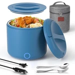 Monteka 41-OZ Portable Electric Heated Lunch Box For Adults, 100W Spill-proof &. Fixed Price $42.97.