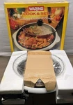 Vintage New Waring & See Tabletop Cooker Server WTC11 Nos Brand Kmart. Fixed Price $149.95.