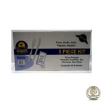 Sunset Deluxe Wrapped Cutlery White 250CT. Fixed Price $38.00.